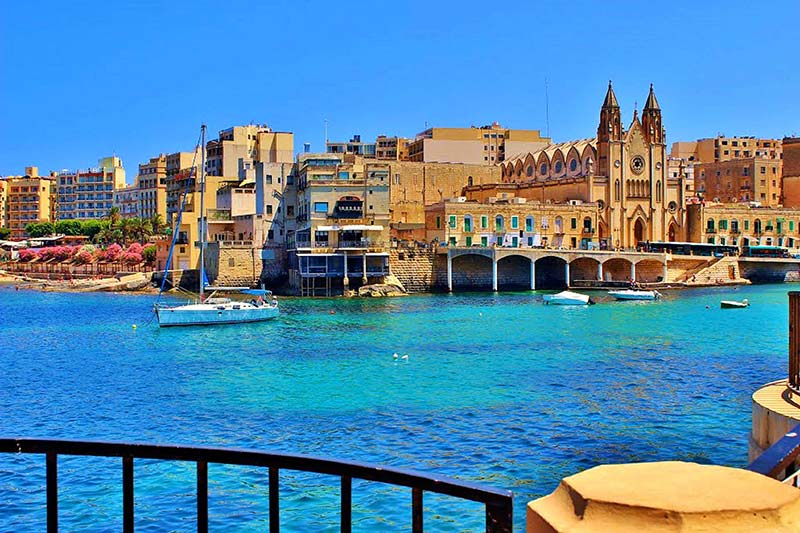 Panorama mozzafiato di Malta